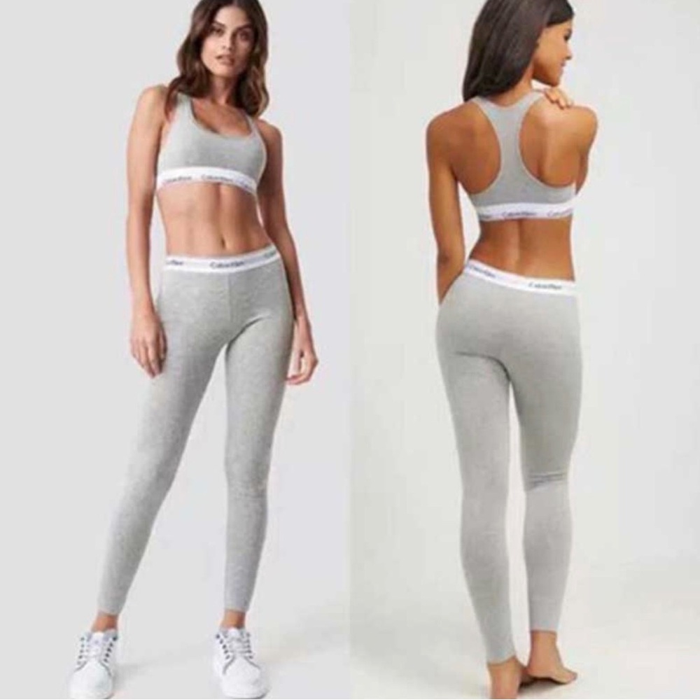 Calvin Klein Light Gray suit 2 pc set